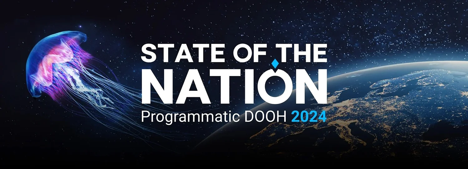 Cover Bild für den State of the Nation-Report 2024 zeigt kreative Zusammenstellung von Qualle im Weltall.