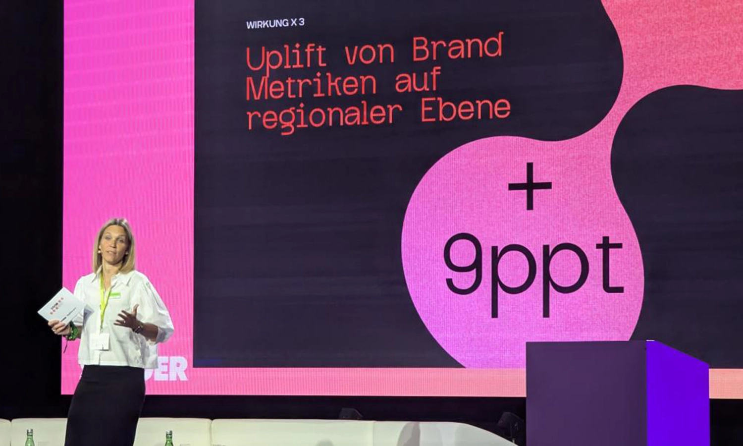 Uplift von Brand Matriken auf regionaler Ebene wird auf der Bühen bei der Digital Marketing Expo Conference von Kleinanzeigen vorgestellt