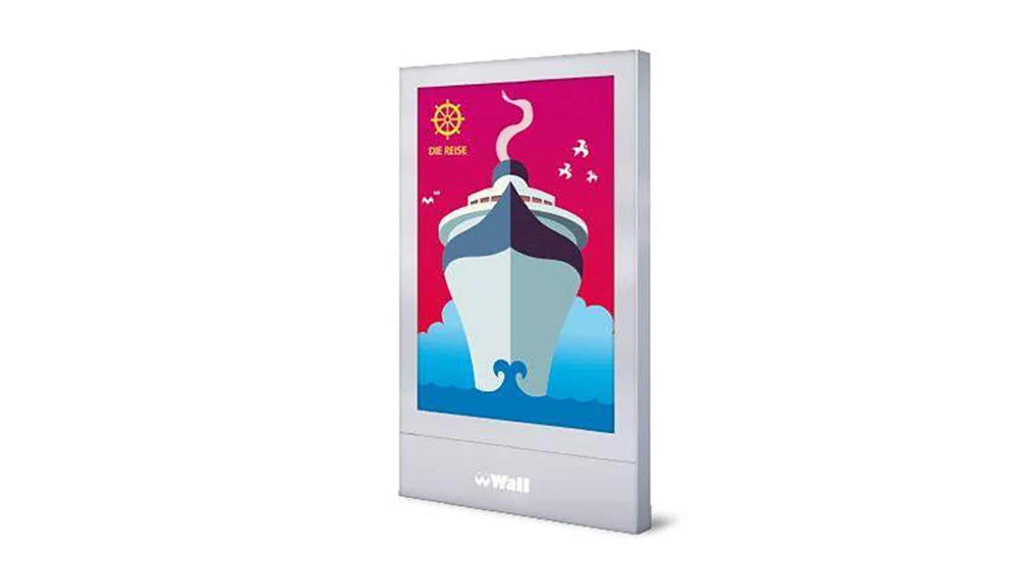 City Light Poster mit Gestaltungsregel für die Farben