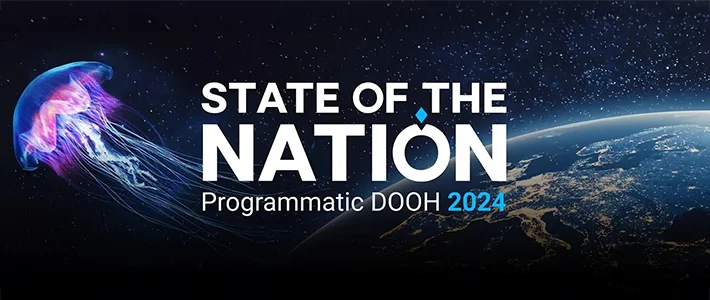 Cover Bild für den State of the Nation-Report 2024 zeigt kreative Zusammenstellung von Qualle im Weltall.
